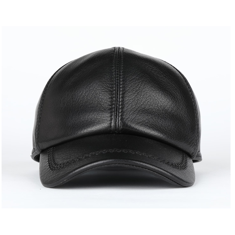 Adult New Genuine Leather Hat  - Baseball Cap Structured review and price