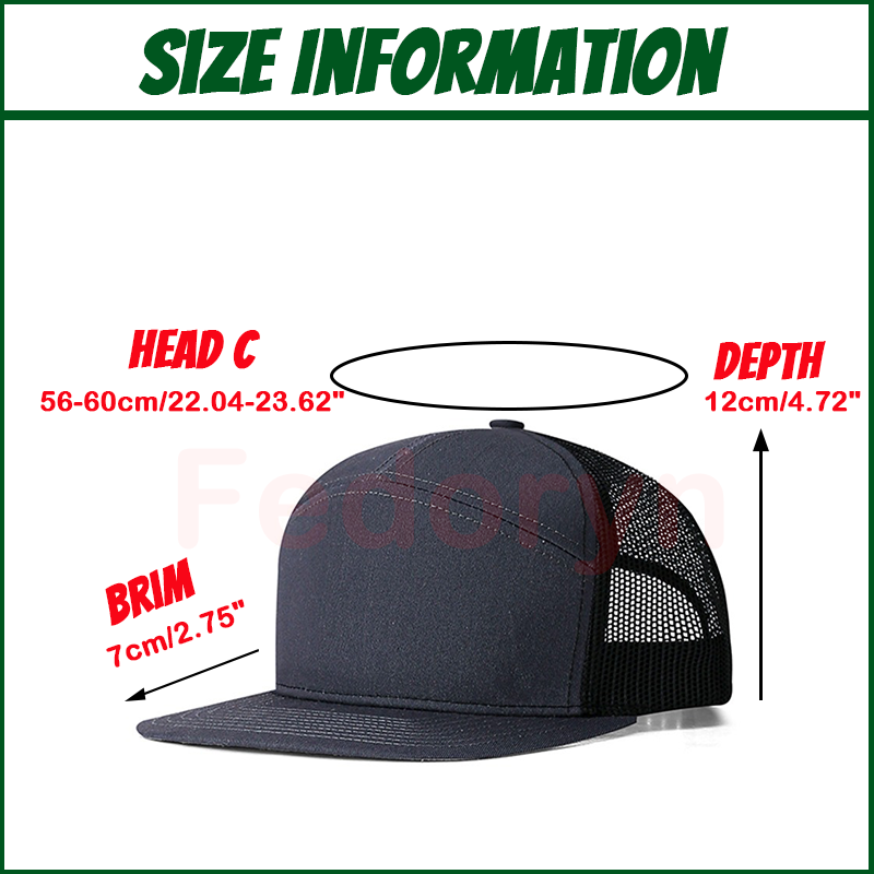 Fedoryn Custom Embroidery Logo - Trucker Cap Mesh review and price