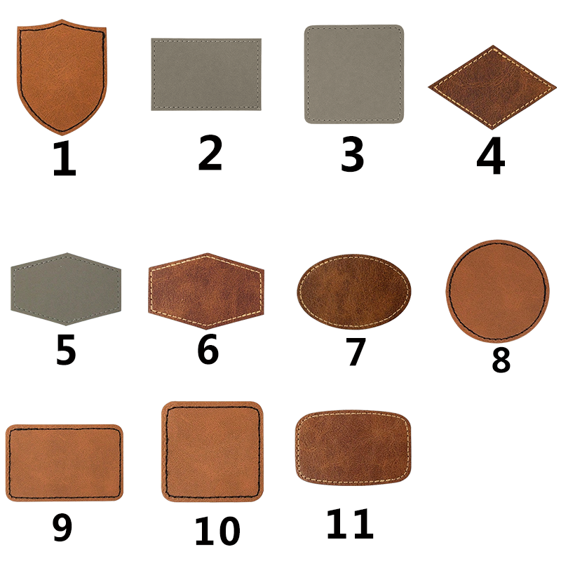 Custom Print PU Leather Label  - Baseball Cap Structured review and price